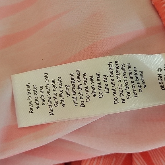 Athleta Ariel Venice strappy racerback swim UPF 50 dress w bra womens size M - Picture 11 of 12